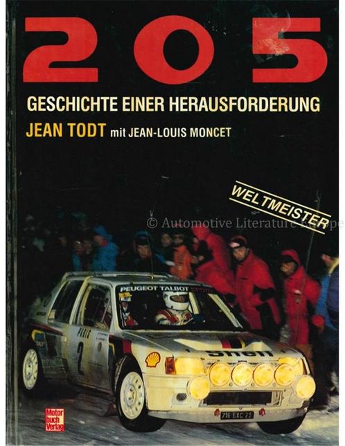 205, GESCHICHTE EINER HERAUSFORDERUNG, Boeken, Auto's | Boeken, Peugeot