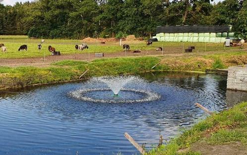 Krachtige fontein / vijverbeluchter, aanwinst voor de vijver, Tuin en Terras, Waterpartijen en Fonteinen, Fontein, Nieuw, Kunststof
