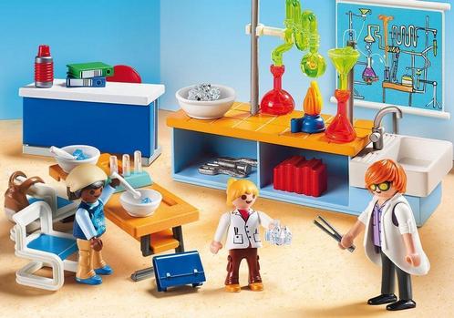 Playmobil City Life 9456 Scheikundelokaal, Kinderen en Baby's, Speelgoed | Playmobil, Nieuw, Ophalen of Verzenden