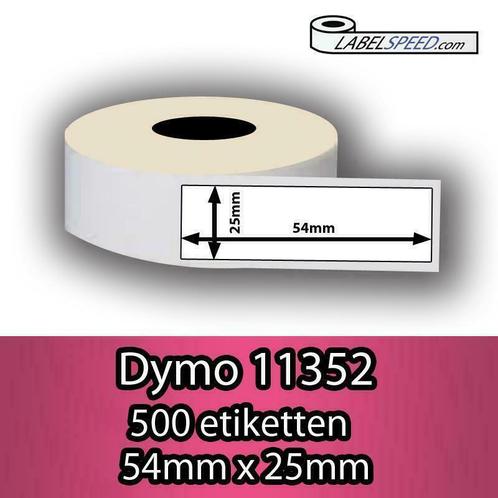 Dymo 11352 - grote retouradres etiketten, Goedkoopste van NL, Computers en Software, Printerbenodigdheden, Overige typen, Nieuw
