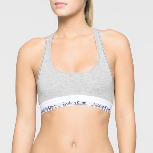 Calvin Klein Modern Cotton Bralette Grijs, Kleding | Dames, Ondergoed en Lingerie, Verzenden