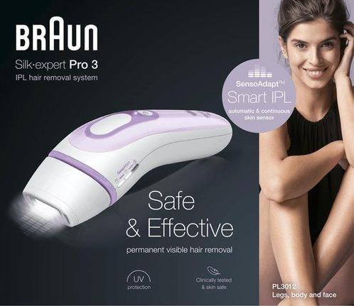 Braun Silk·expert Pro 3 PL3012 IPL Ontharing, Sieraden, Tassen en Uiterlijk, Uiterlijk | Lichaamsverzorging, Verzenden