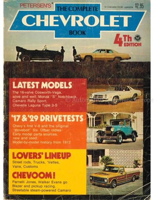 THE COMPLETE CHEVROLET BOOK (4TH EDITION), Boeken, Auto's | Boeken, Chevrolet