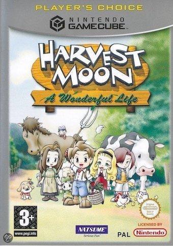 Harvest Moon a Wonderful Life (Gamecube Games), Spelcomputers en Games, Games | Nintendo GameCube, Zo goed als nieuw, Ophalen of Verzenden