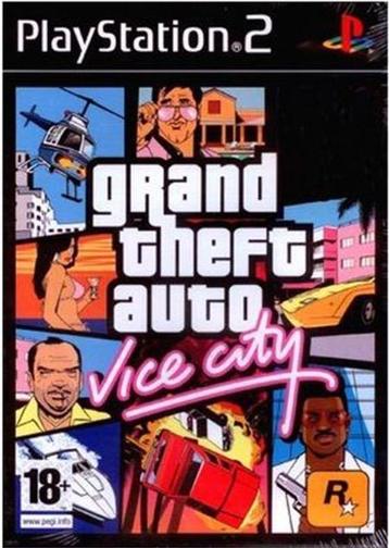 PS2: GTA Vice City Grand Theft Auto