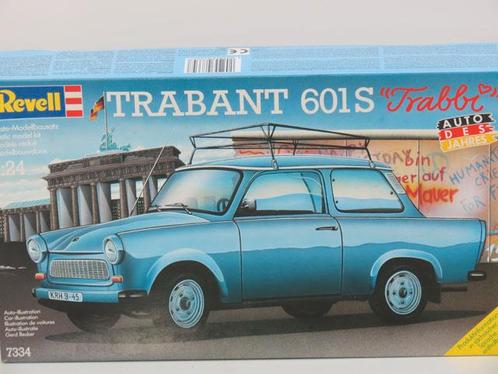 Revell 7334 Trabant 601S Modellbausatz 1:24 (Personen), Hobby en Vrije tijd, Modelbouw | Figuren en Diorama's, Ophalen of Verzenden