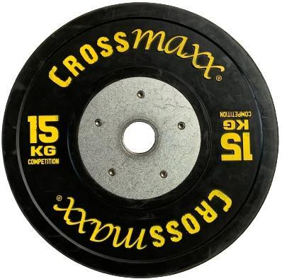 Crossmaxx® Competition Technique Plate 50mm - 15 kg, Sport en Fitness, Fitnessmaterialen, Nieuw, Verzenden