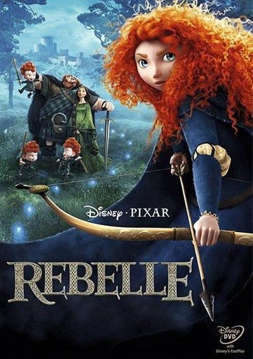Rebelle - DVD, Cd's en Dvd's, Dvd's | Tekenfilms en Animatie, Verzenden