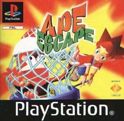 Ape Escape  (PS1 tweedehands game), Spelcomputers en Games, Games | Sony PlayStation 1, Zo goed als nieuw, Ophalen of Verzenden