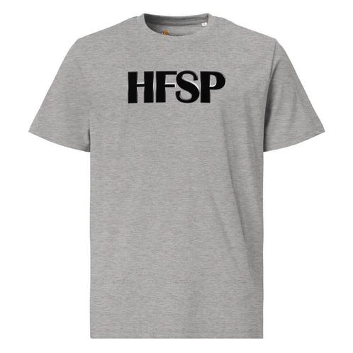 Bitcoin t-shirt - HFSP - 100% Biologisch Katoen, Kleding | Dames, T-shirts, Korte mouw, Grijs, Nieuw, Verzenden