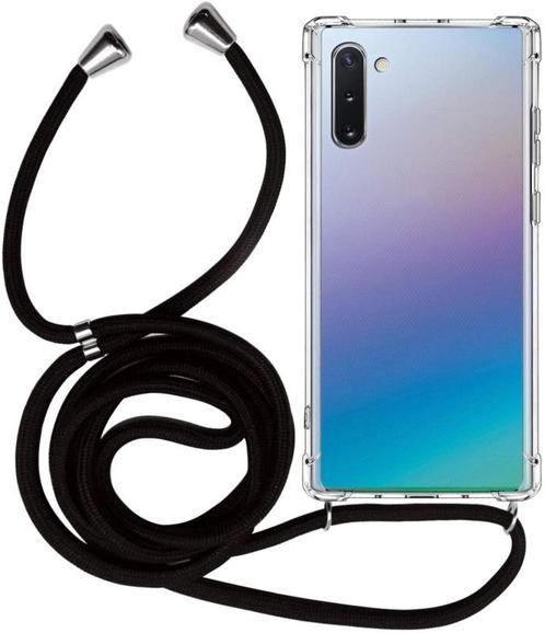Galaxy Note 10 Plus Transparant TPU Hoesje met Koord Crossbo, Telecommunicatie, Mobiele telefoons | Hoesjes en Frontjes | Samsung