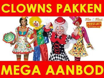 Clownspak - Mega aanbod clown kostuums & clowns accessoires