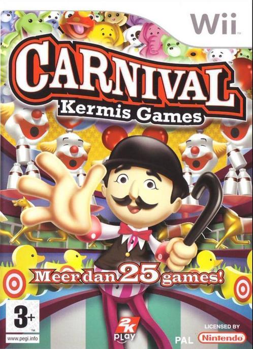 Carnival: Kermis Games Wii Garantie & morgen in huis!, Spelcomputers en Games, Games | Nintendo Wii, 1 speler, Zo goed als nieuw