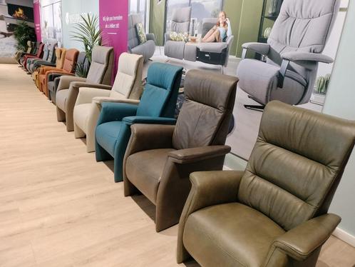 OUTLET korting op massagestoelen (al vanaf €595,-), Huis en Inrichting, Fauteuils, Nieuw, Leer, Stof, Overige materialen, Verzenden