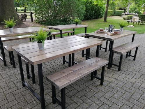 Tuintafel Medellin, Tuin en Terras, Tuintafels, Nieuw, Hout, Rechthoekig, Ophalen of Verzenden