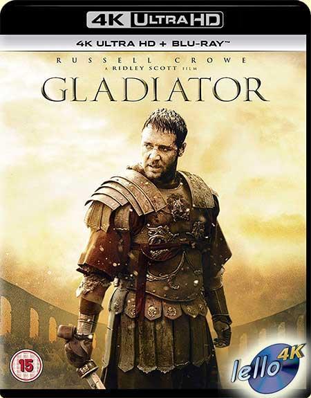 Blu-ray 4K: Gladiator (2000 Russell Crowe) UK NLO, 3 discs, Cd's en Dvd's, Blu-ray, Nieuw in verpakking, Actie, Ophalen of Verzenden