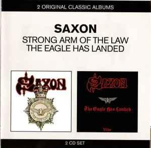 cd - Saxon - Strong Arm Of The Law / The Eagle Has Landed, Cd's en Dvd's, Cd's | Hardrock en Metal, Verzenden