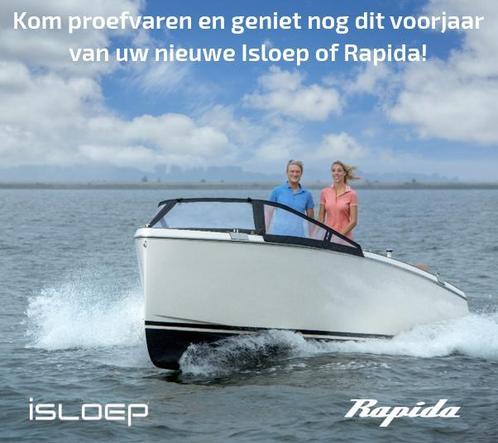 Nog dit voorjaar genieten van uw Isloep of Rapida? Dat kan!, Watersport en Boten, Sloepen, Binnenboordmotor, 30 tot 50 pk, 6 meter of meer