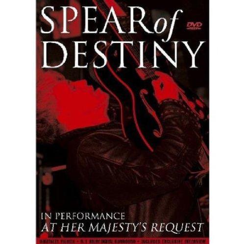 dvd - spear of destiny - Spear Of Destiny: At Her Majesty..., Cd's en Dvd's, Dvd's | Overige Dvd's, Zo goed als nieuw, Verzenden