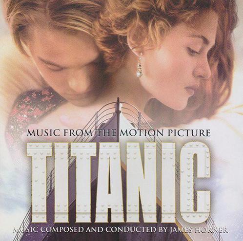 cd ost film/soundtrack - James Horner - Titanic (Music Fr..., Cd's en Dvd's, Cd's | Filmmuziek en Soundtracks, Zo goed als nieuw