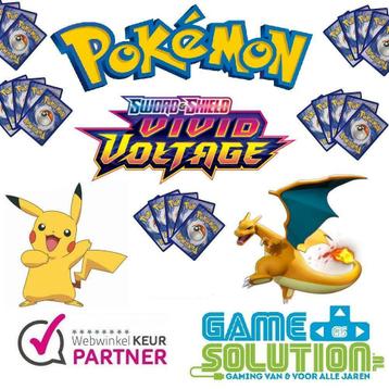 Pokemon Kaarten Sword & Shield Vivid Voltage - losse kaarten