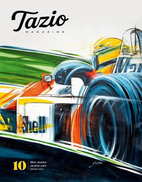 Tazio Issue 10, Porsche, Ferrari, Senna, Mercedes, Boeken, Auto's | Folders en Tijdschriften, Algemeen, Nieuw, Verzenden