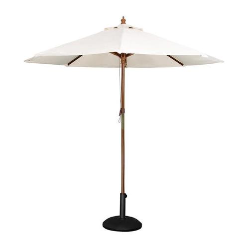 Bolero ronde parasol creme 2,5 meter, Zakelijke goederen, Horeca | Meubilair en Inrichting, Verzenden