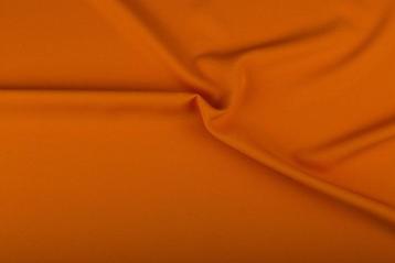 Texture stof oranje - 25m bi-stretch op rol