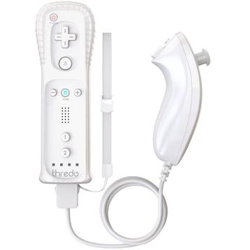 Thredo Remote Controller + Nunchuk voor Nintendo Wii / Wii U