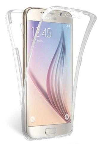 Galaxy S6 Edge Plus 360° Full Cover Transparant TPU Hoesje, Telecommunicatie, Mobiele telefoons | Hoesjes en Frontjes | Samsung