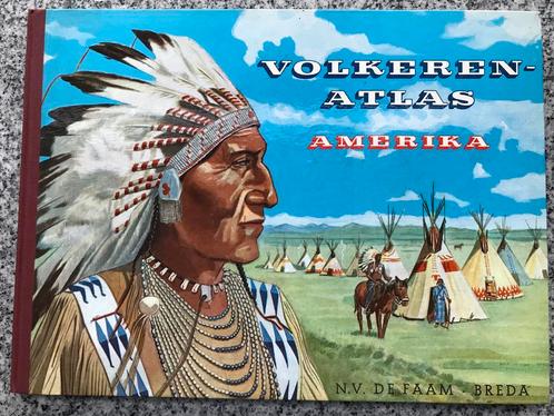 Volkerenatlas Amerika  (Drs. J. Victor Jansen), Boeken, Geschiedenis | Wereld, Noord-Amerika, Gelezen, Verzenden