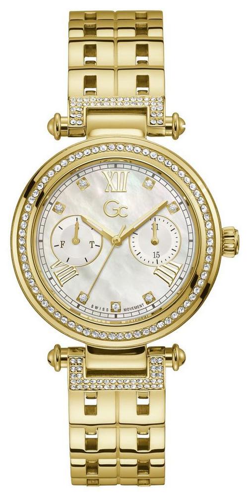 Gc Guess Collection Y78002L1MF PrimeChic dames horloge 36 mm, Sieraden, Tassen en Uiterlijk, Horloges | Dames, Staal, Nieuw, Staal