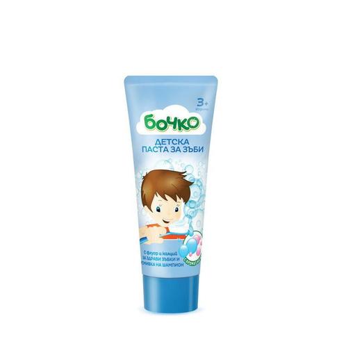 Bochko natuurlijke Kindertandpasta met kauwgom geur,, Kinderen en Baby's, Badjes en Verzorging
