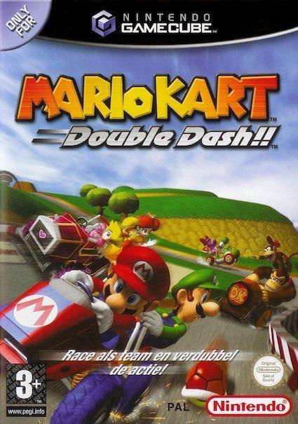 Mario Kart Double Dash (Gamecube Games), Spelcomputers en Games, Games | Nintendo GameCube, Zo goed als nieuw, Ophalen of Verzenden