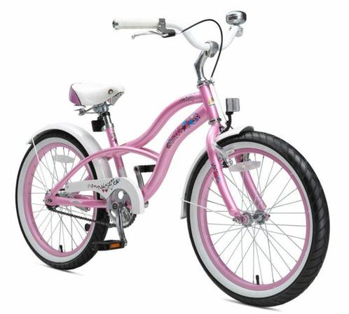 Bikestar Cruiser 24 inch Meisjes roze Demo, Fietsen en Brommers, Fietsen | Cruisers en Lowriders, Gebruikt, Verzenden
