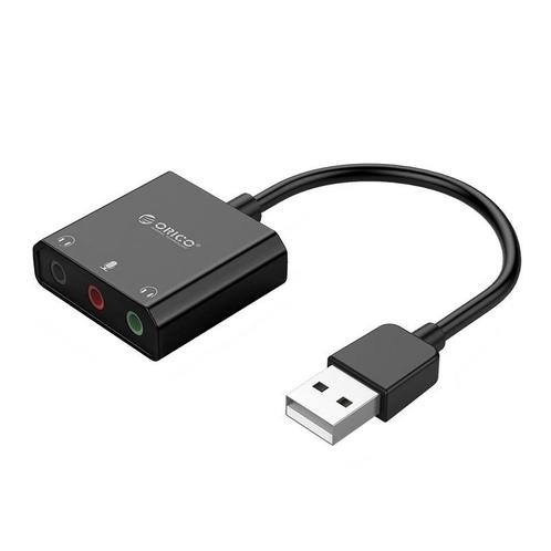 Orico USB-A - 3x 3,5mm Jack OMTP headset audio, Audio, Tv en Foto, Overige Audio, Tv en Foto, Ophalen of Verzenden