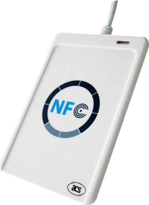 NFC / RFID Reader/Writer ACR122U wit, Computers en Software, Overige Computers en Software, Ophalen of Verzenden