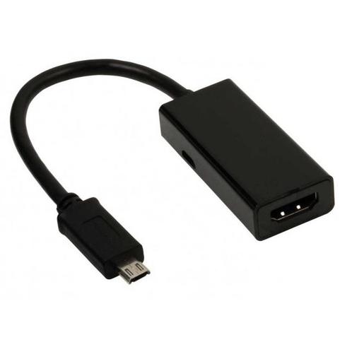 USB Micro naar HDMI MHL adapter - 11-pins, Audio, Tv en Foto, Audiokabels en Televisiekabels, Ophalen of Verzenden
