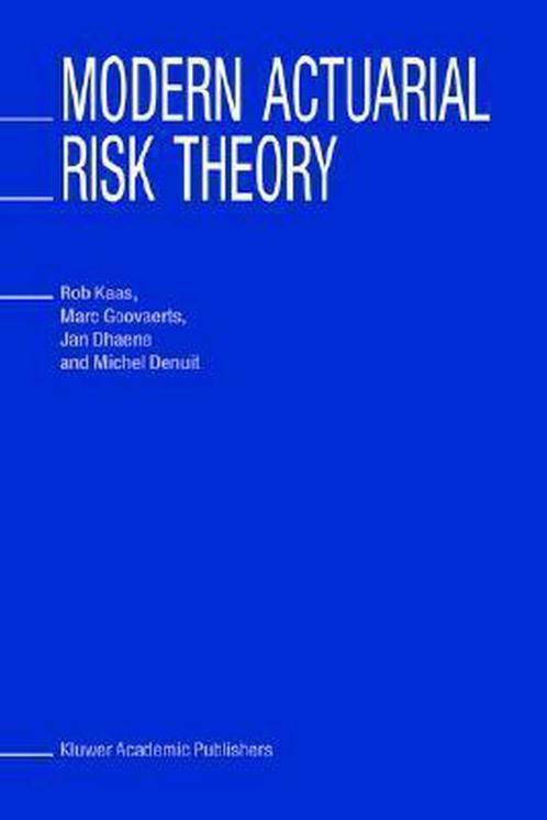 Modern Actuarial Risk Theory 9781402029523 Rob Kaas, Boeken, Overige Boeken, Gelezen, Verzenden
