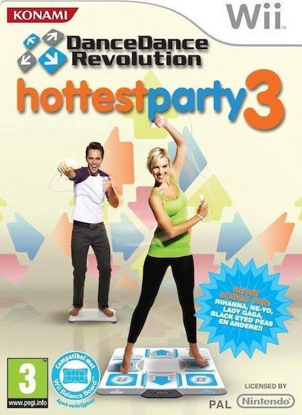 Dance Dance Revolution Hottest Party 3 (Wii Games), Spelcomputers en Games, Games | Nintendo Wii, Zo goed als nieuw, Ophalen of Verzenden