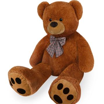 Knuffel - Teddybeer XXL Bruin 150cm (Knuffels, Speelgoed)