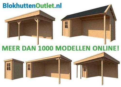Tuinhuizen en overkappingen uit eigen Nederlandse fabriek!, Tuin en Terras, Tuinhuizen, 200 tot 400 cm, Zonder ramen, 250 tot 500 cm
