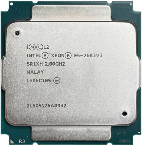 Intel Xeon E5-2683 v3 - 14C/28T, 2.00GHz to 3.00Ghz, QPi 9.6, Computers en Software, Processors, 2 tot 3 Ghz, Zo goed als nieuw