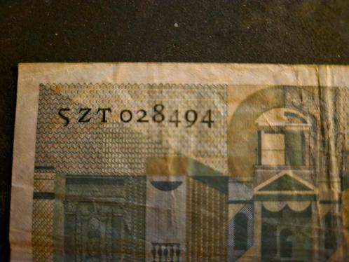 5 Gulden Vondel 1  1966  ZT Serie moeilijke variant, Postzegels en Munten, Bankbiljetten | Nederland, Los biljet, 5 gulden, Verzenden