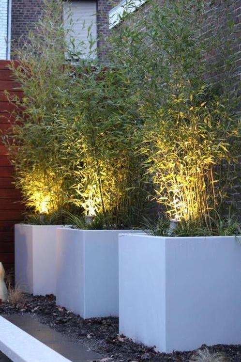 Vierkante plantenbakken voor buiten - Verschillende kleuren, Tuin en Terras, Bloembakken en Plantenbakken, Nieuw, Kunststof, Binnen