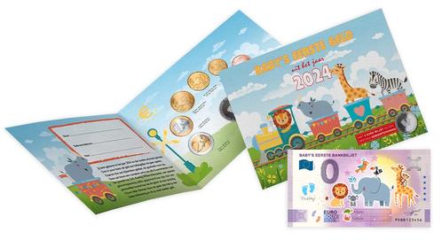 Babys eerste geld uit het jaar 2024 - Its a boy!, Postzegels en Munten, Munten en Bankbiljetten | Verzamelingen, Verzenden