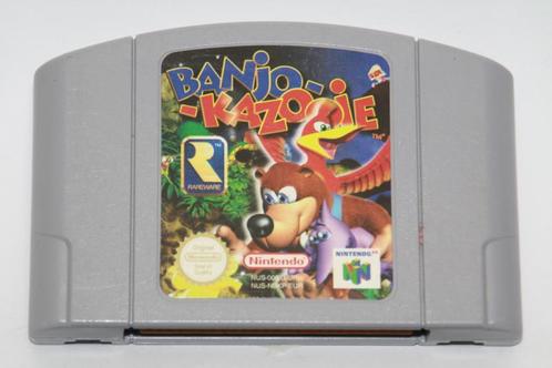 Banjo Kazooie (EUR) (Nintendo 64 Cartridges, Nintendo 64), Spelcomputers en Games, Games | Nintendo 64, Gebruikt, Ophalen of Verzenden