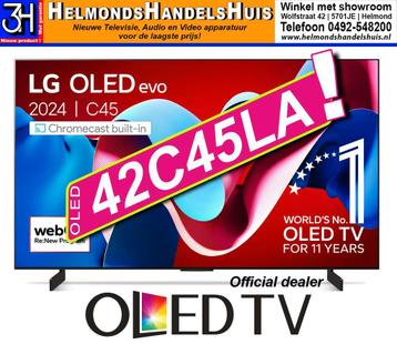 LG OLED42C45LA kleine nieuwe oled tv 42inch 144Hz 2024