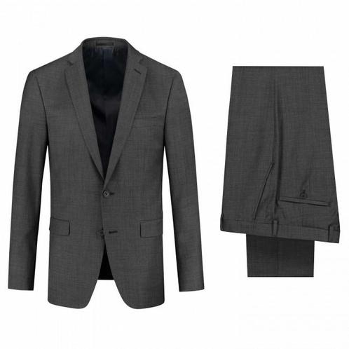M&M pak wol grijs 2-delig Maat Sets - Heren Kostuums, Kleding | Heren, Kostuums en Colberts, Grijs, Nieuw, Verzenden