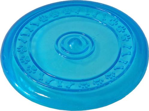 Hondenspeelgoed frisbee 23 cm drijvend blauw, Dieren en Toebehoren, Hondenspeelgoed, Nieuw, Verzenden